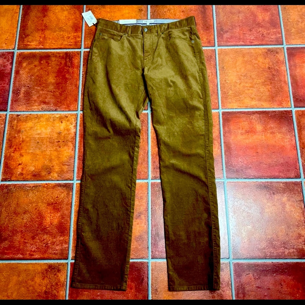 NWT Peter Millar Corduroy Pants 34x34
